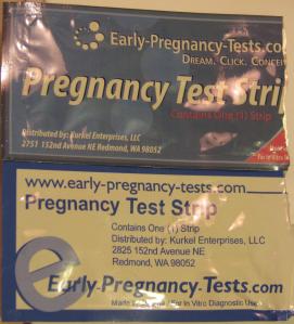 New Test Package on Top, Old Test Package on Bottom
